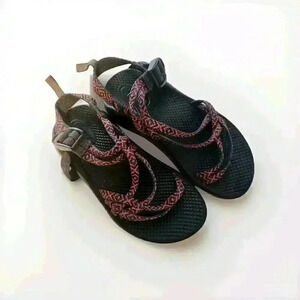 Chacos Sandals Big Kids/Youth‎ Black&Red 3Y